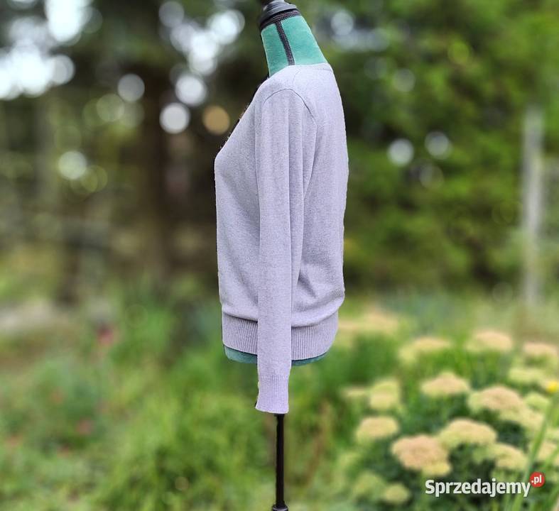 Szary prosty sweter L 40 XL 42 Szczecin