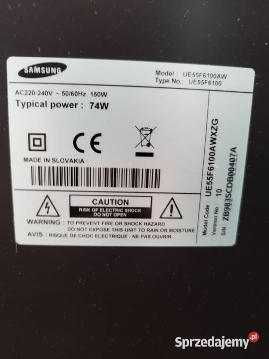 Samsung 55 TV Box MX10 F1 4K wielkopolskie Poznań