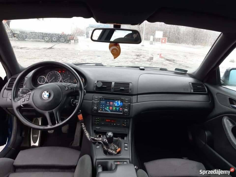 Wnętrze fotele alcantara bmw e46 coupe Stanisławów
