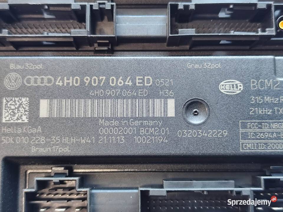 Audi A6 A7 A8 D4 Sterownik Moduł Skrzynka Rok produkcji 2013 sprzedam