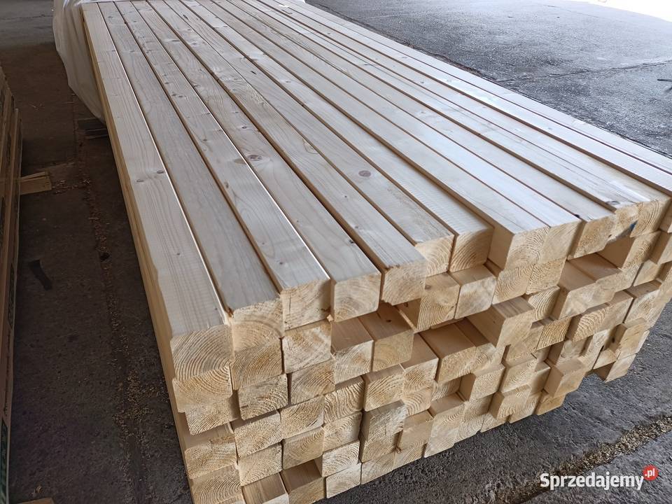 Drewno konstrukcyjne KVH C24 NSi 100x100 120x120 Złotoryja