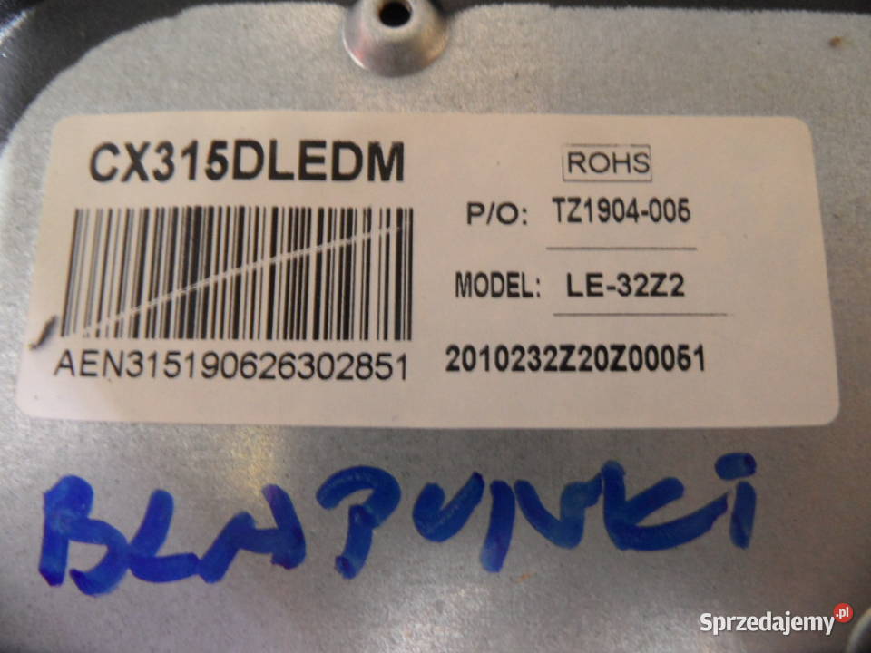 plyta glowna telewizora blaupunkt BN32H1032EEB Kielce