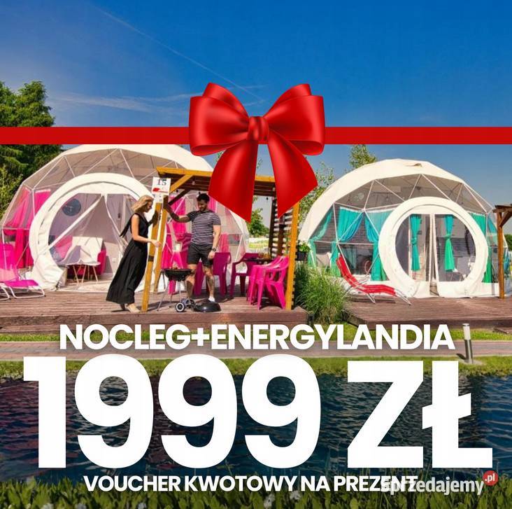 Voucher kwotowy 1999 na pobyt w Holiday Park Nieruchomości Zator