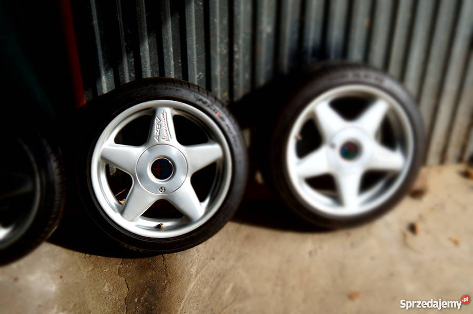 Felgi aluminiowe AZEV z nowymi oponami podkarpackie Sanok