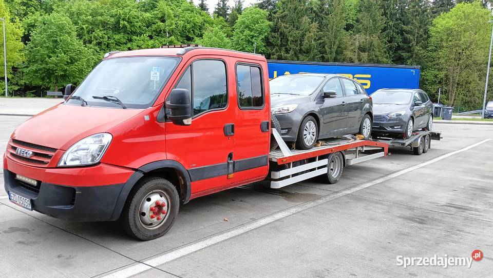 Iveco Daily autolaweta 6 osobowy podwójna kabina