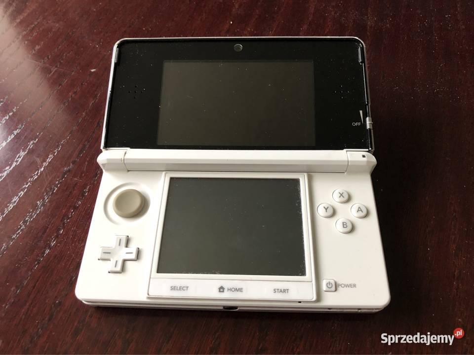 Konsola Nintendo 3DS Ice White akcesoria Turobin
