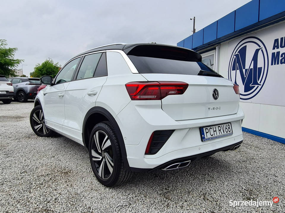 Volkswagen TRoc RLine Navi Kamera ElKlapa Wolne 11000km Wągrowiec