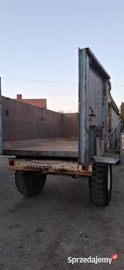 Przyczepa skorupa jednoosiowa 8t duchesne Przyczepy rolnicze
