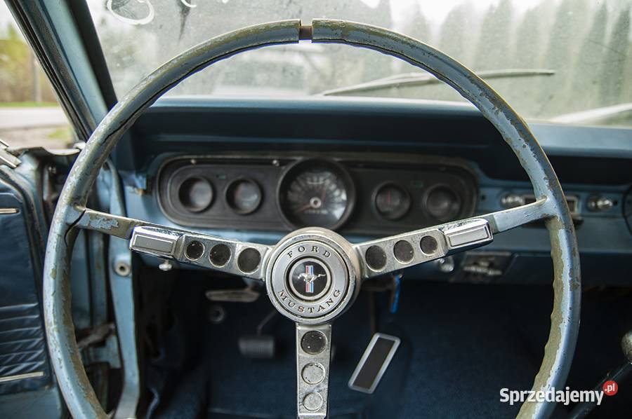 MUSTANG 1966 I GENERATION 6 CYLINDRÓW 33L CABRIO Rok produkcji 1966 Warszawa