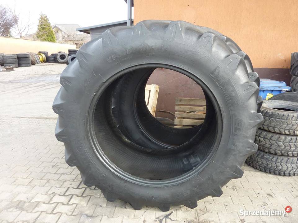 2x Opona używana rolnicza 71060R42 MICHELIN podlaskie Zaścianki