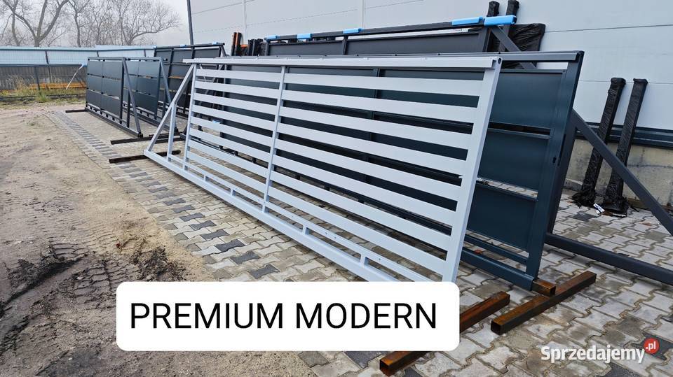 Brama przesuwna palisadowa 4mx15m MODERNocynk Solec Kujawski