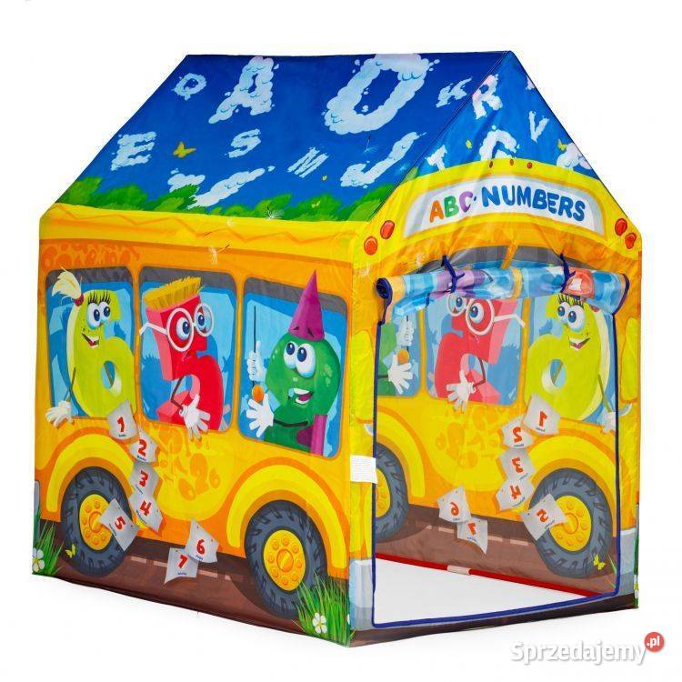 Namiot domek kolorowy Autobus namiocik plac