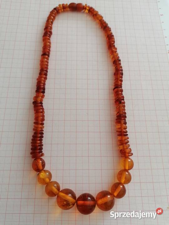 Naszyjnik Bursztyn Vintage Białystok sprzedam
