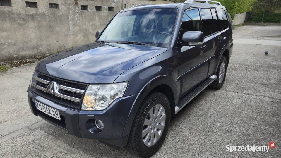 Mitsubishi Pajero IV 38 V6 MIVEC w perfekcyjnym elektrycznie ustawiane fotele Kraków sprzedam