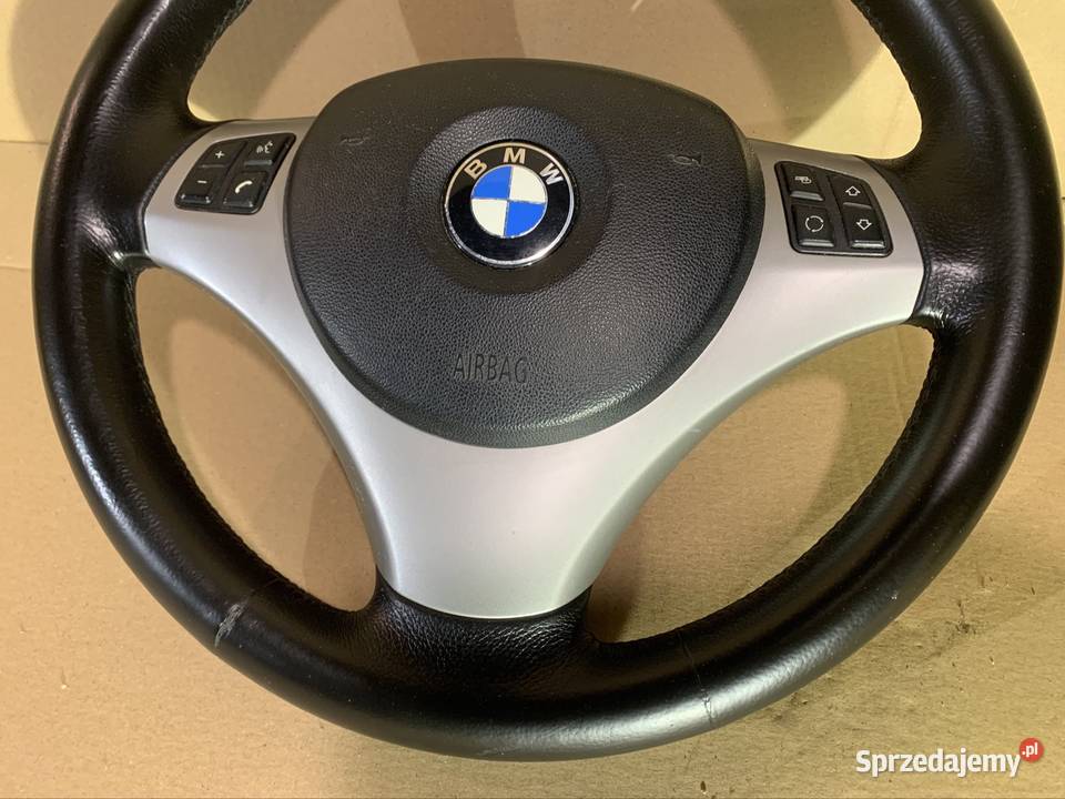 Kierownica skóra airbag bmw x1 e84 3 e90 e91 1 Szczecin