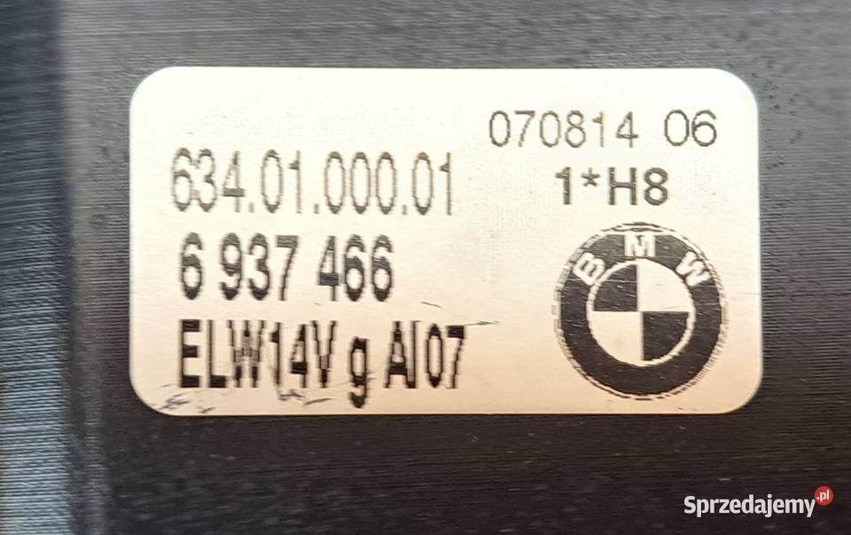 Halogen Prawy Przód BMW E92 E93 Oryginał H8 prawe Mielęcin sprzedam