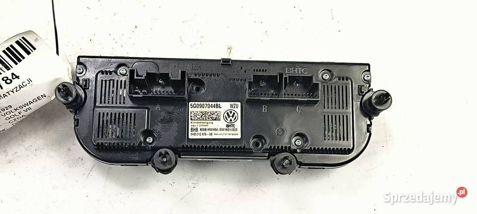PANEL KLIMATYZACJI VOLKSWAGEN GOLF VII Lipno