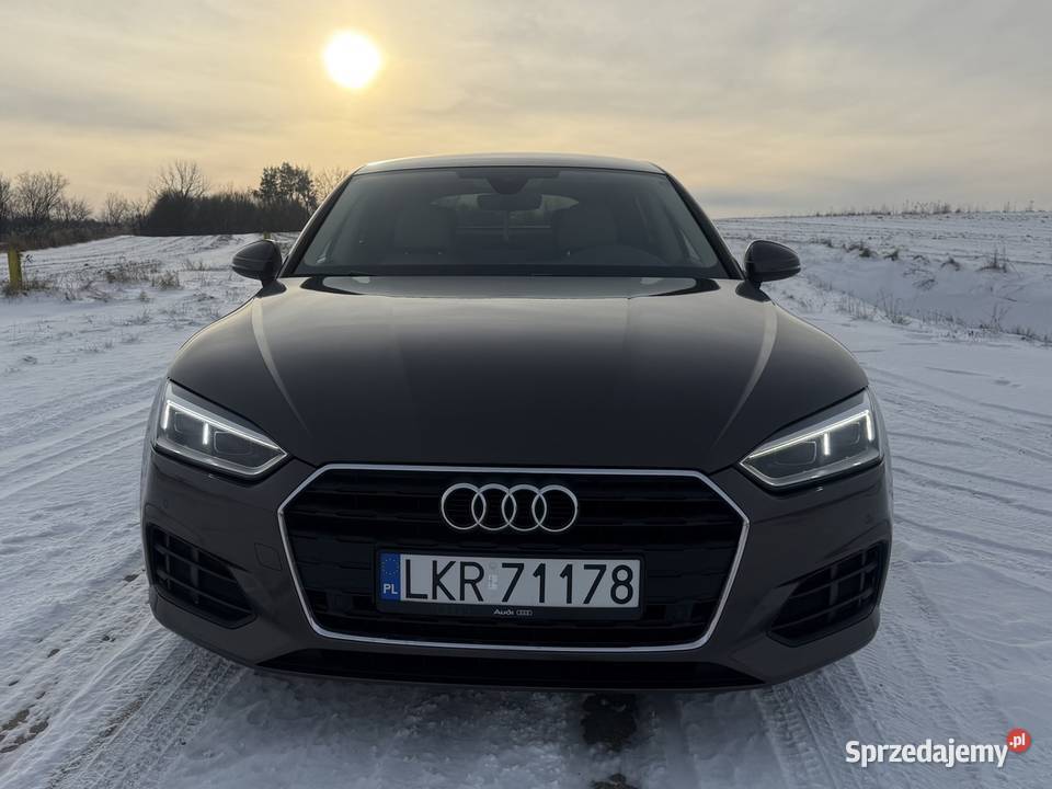 Audi A5 Sportback 20 TDI 2018 r bezwypadkowy pierwszy właściciel Kraśnik