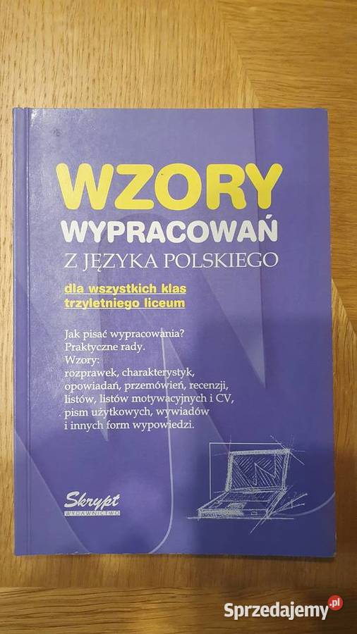 Wzory wypracowań z języka polskiego Podręczniki Kultura i Rozrywka