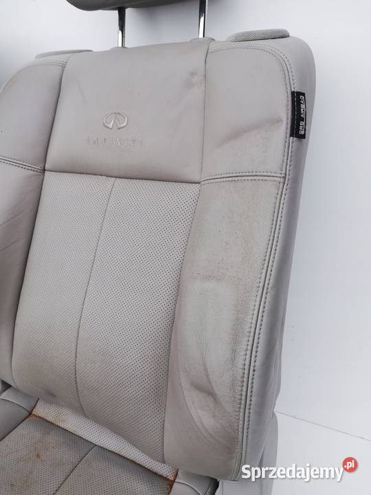 FOTELE KIEROWCY I PASAŻERA KOMPLET INFINITI M35X Nowy Tomyśl