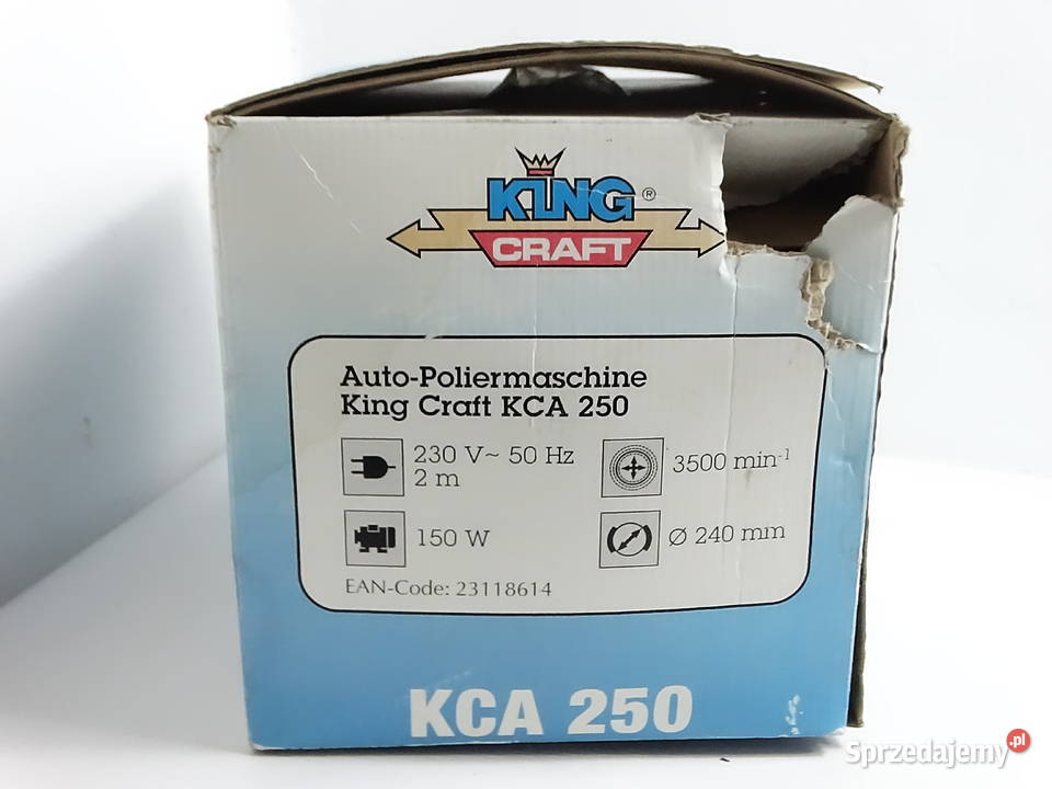 Polerka Samochodowa King Craft KCA 250 150W Biłgoraj