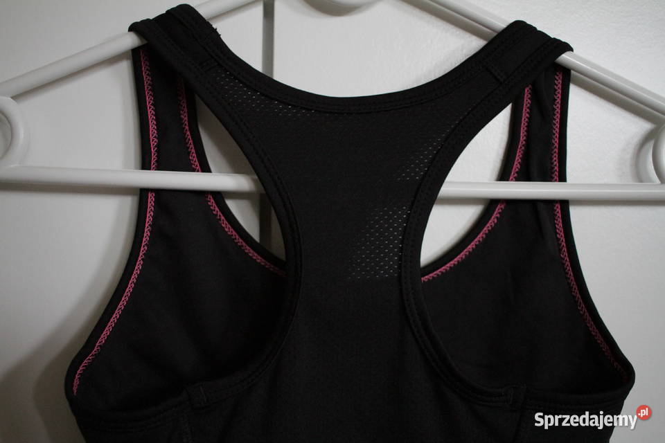 Czarny top sportowy HM xs 34 sport fitness Toruń
