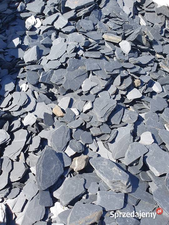 KAMIEŃ MOON BLACK CZARNY KAMIEŃ OGRODOWY ŁUPEK dolnośląskie Bielawa sprzedam