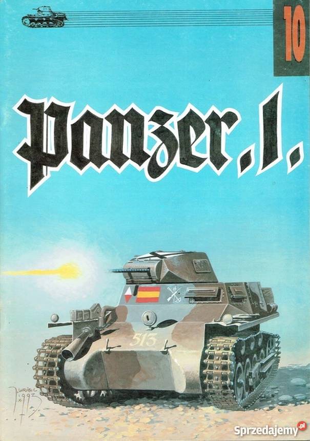 PANZER I LEDWOCH JANUSZ militaria, broń, wojskowość lubelskie Chełm