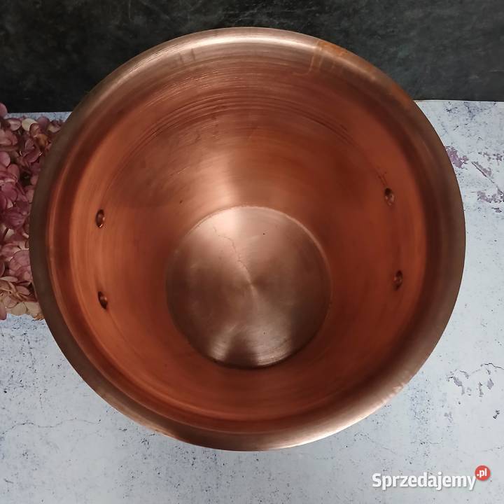 Miedziany cooler miedziany pojemnik na wino