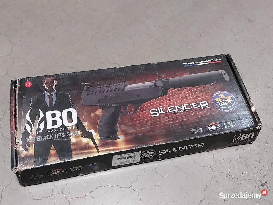 Pistolet Black Ops Langley 45 mm łamana lufa śląskie Czeladź