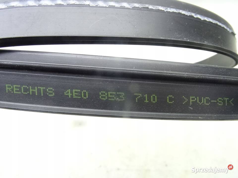 AUDI A8 D3 USZCZELKA LISTWA DACHOWA 4E0853710C Przemęt