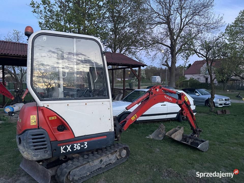 Minikoparka Kubota kx363 2003 szybkozłącze Orsk
