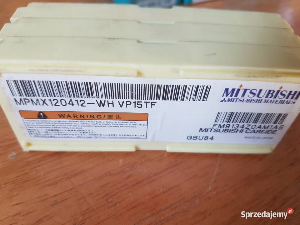 Płytka skrawająca MITSUBISHI MPMX120412 WH śląskie Gliwice