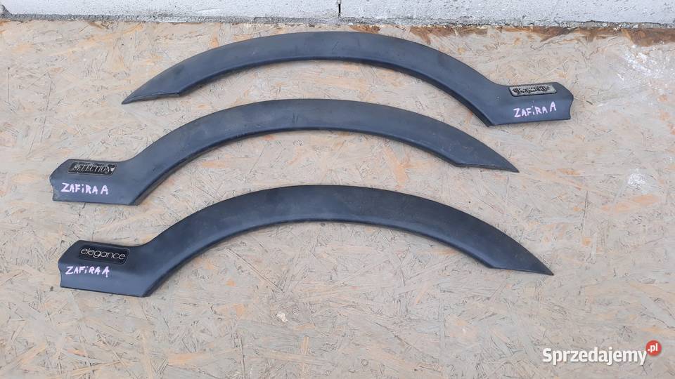 OPEL ZAFIRA A LISTWA BŁOTNIKA LEWA PRAWA PRZÓD Karoseria Międzychód