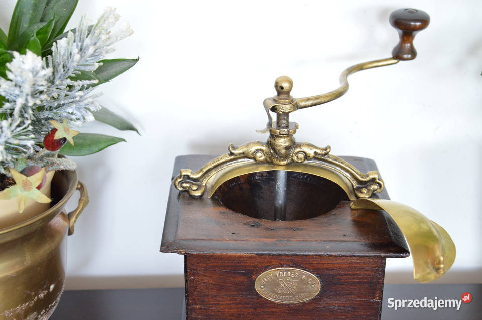 drewniany MŁYNEK dekoracyjny stary do kawy Jastrzębie-Zdrój