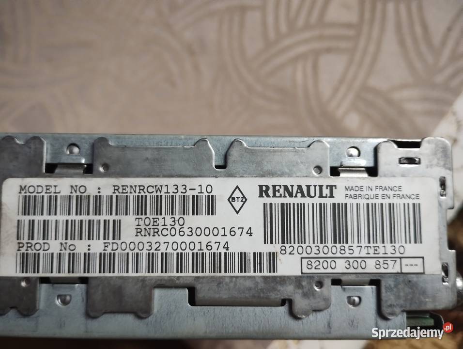 Radio samochodowe Renault Świdnik