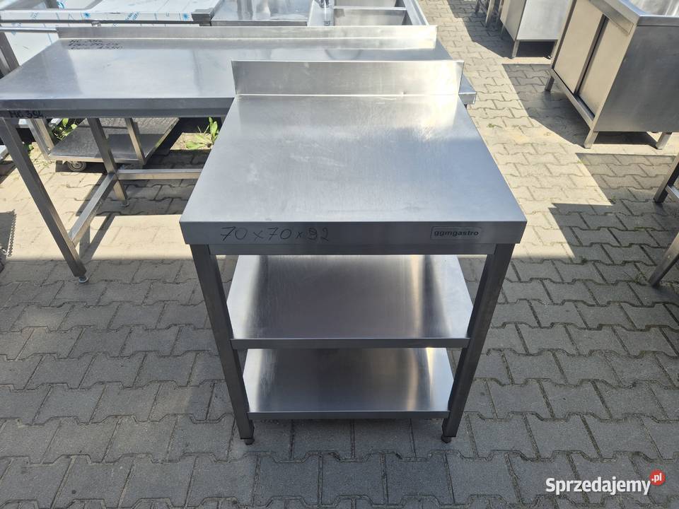 Stół Gastronomiczny Z 2 Półkami 707092