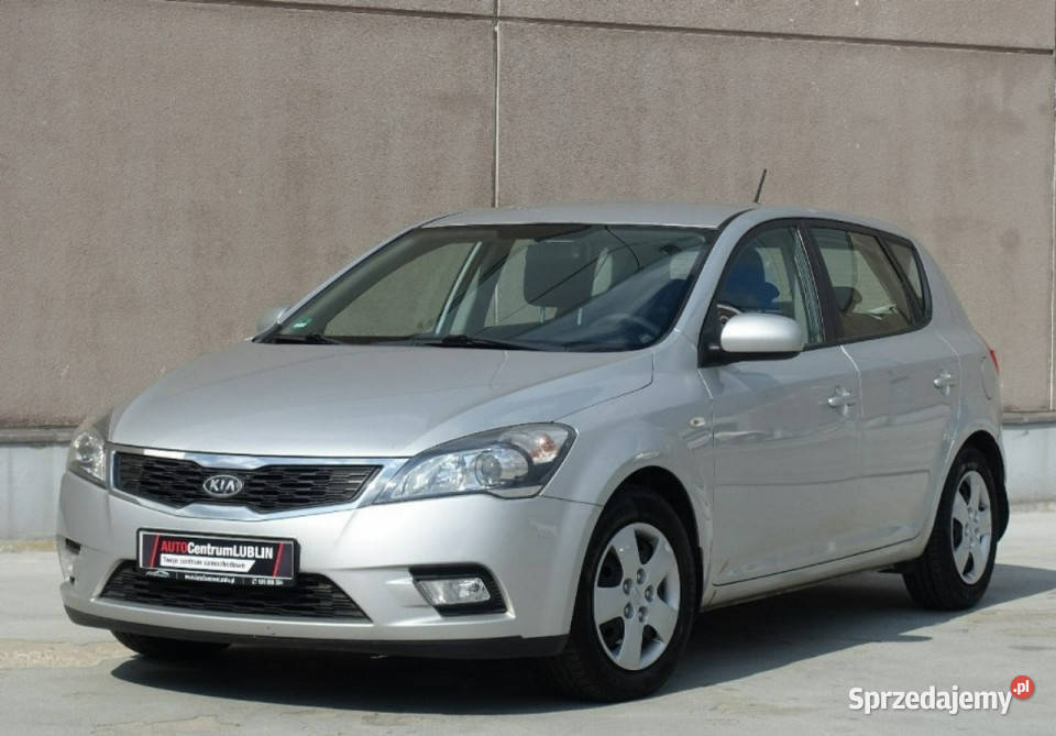Kia Ceed 16 CRDI116AutomatTelefonZarejestrowany srebrny lubelskie Lublin