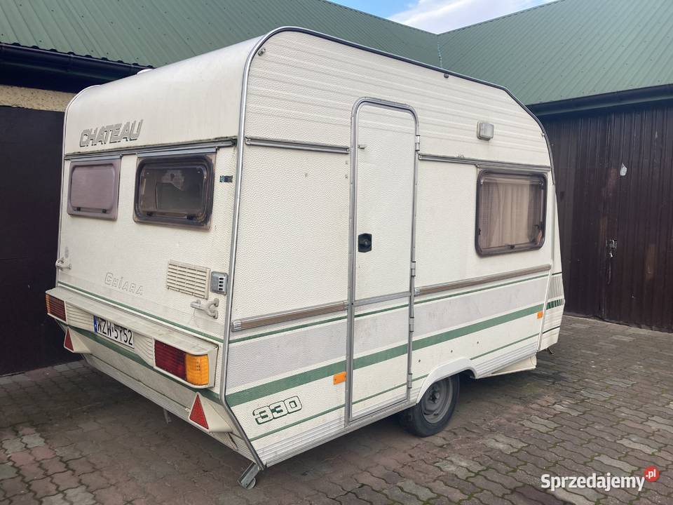 Przyczepka kampingowa campingowa Chateau 330 Czarnolas