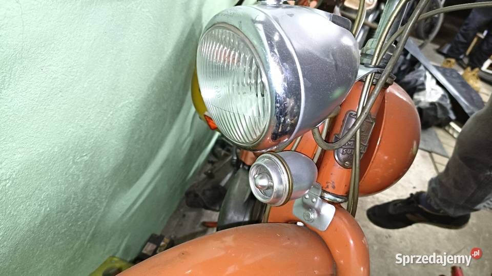 Simson Sr na pedała 444km dolnośląskie Brzeg Dolny