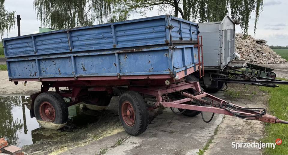 Przyczepa wywrotka 3 stronny wywrot D55 Pleszew