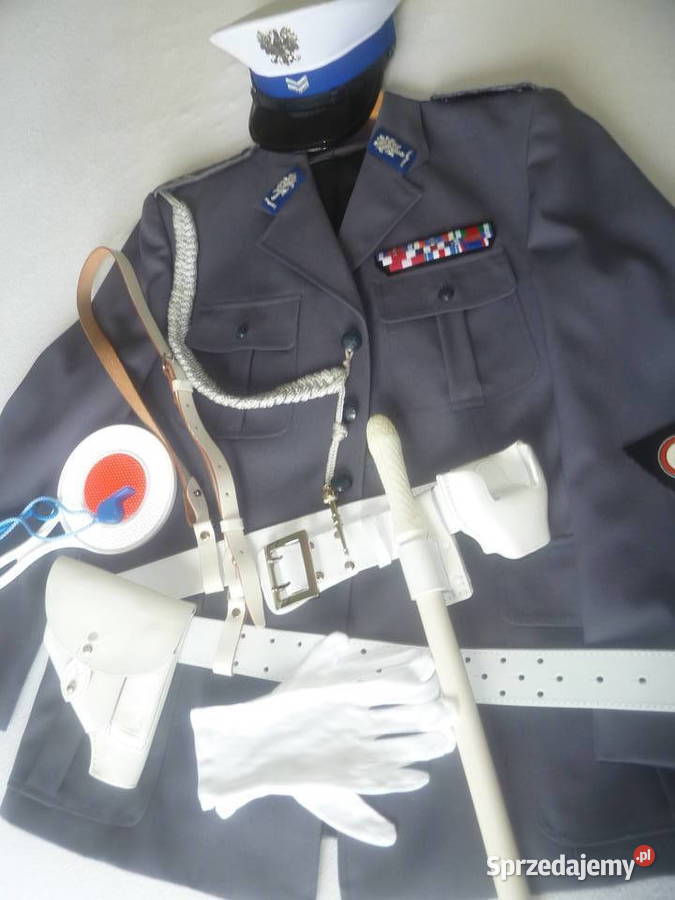 Mundur Milicja RD epoka PRL Militaria