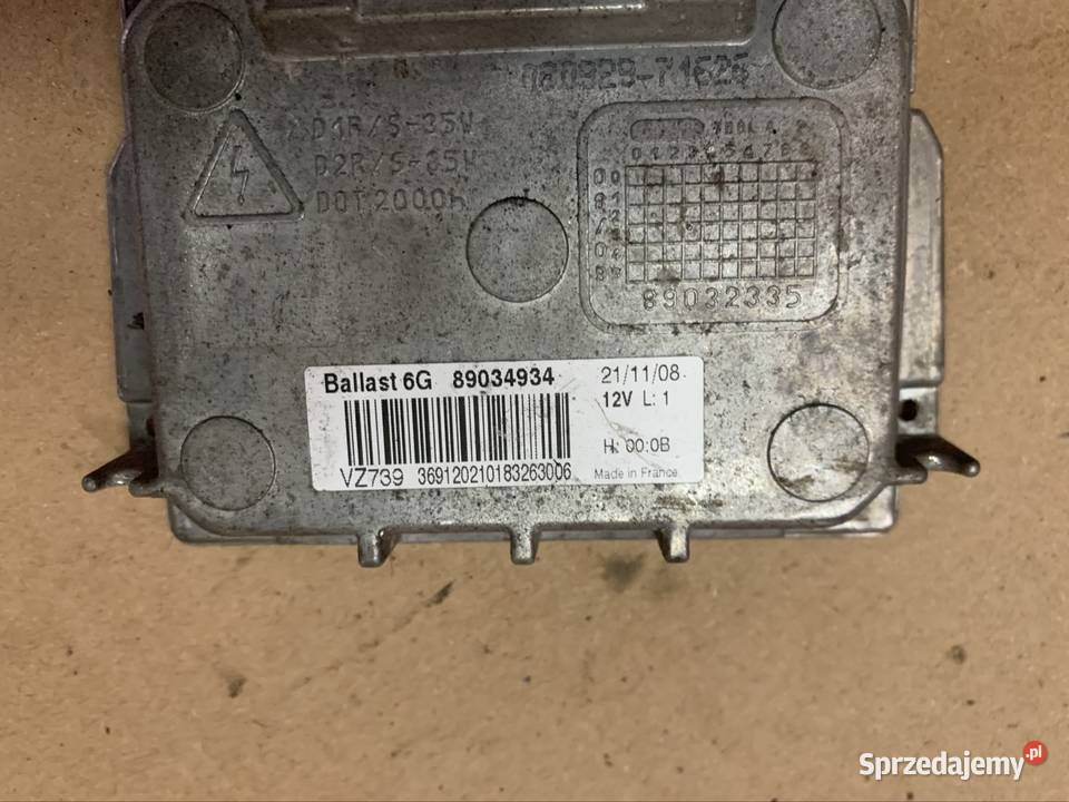 89034934 Przetwornica xenon citroen Peugeot zachodniopomorskie Szczecin sprzedam