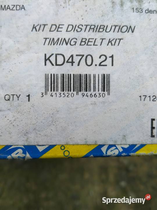 Pasek rozrządu KD47021 osobowe Kęty