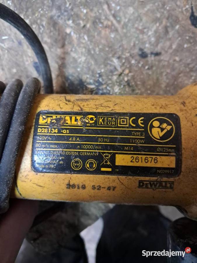 Szlifierka kątówka dewalt przecinarka Białystok