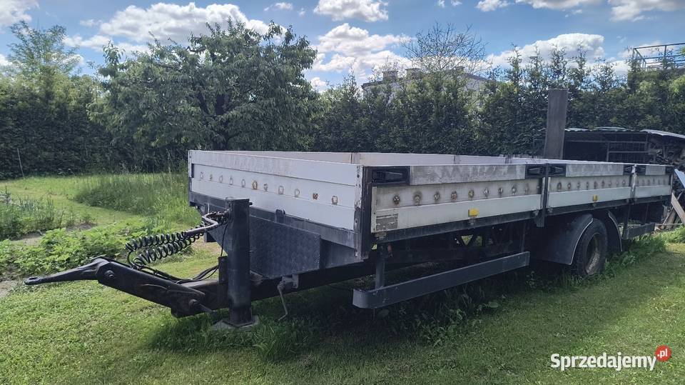 Przyczepa tandem gniotpol ciężarowa dmc 45t pełny VAT małopolskie Dąbrowa Tarnowska
