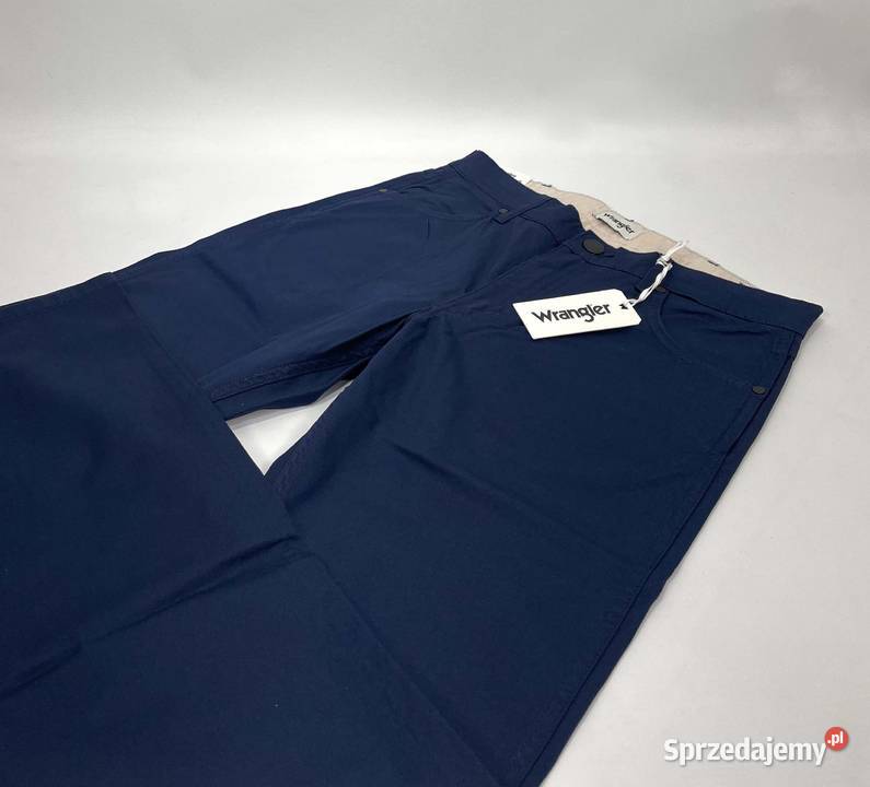 Spodnie męskie Wrangler Greensboro 803 Dark Navy Warszawa