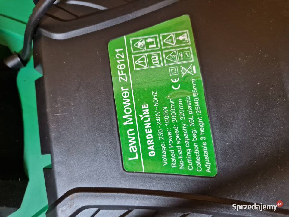 Kosiarka Elektryczna Gardenline Lawyn Mower wielkopolskie Głogowa sprzedam