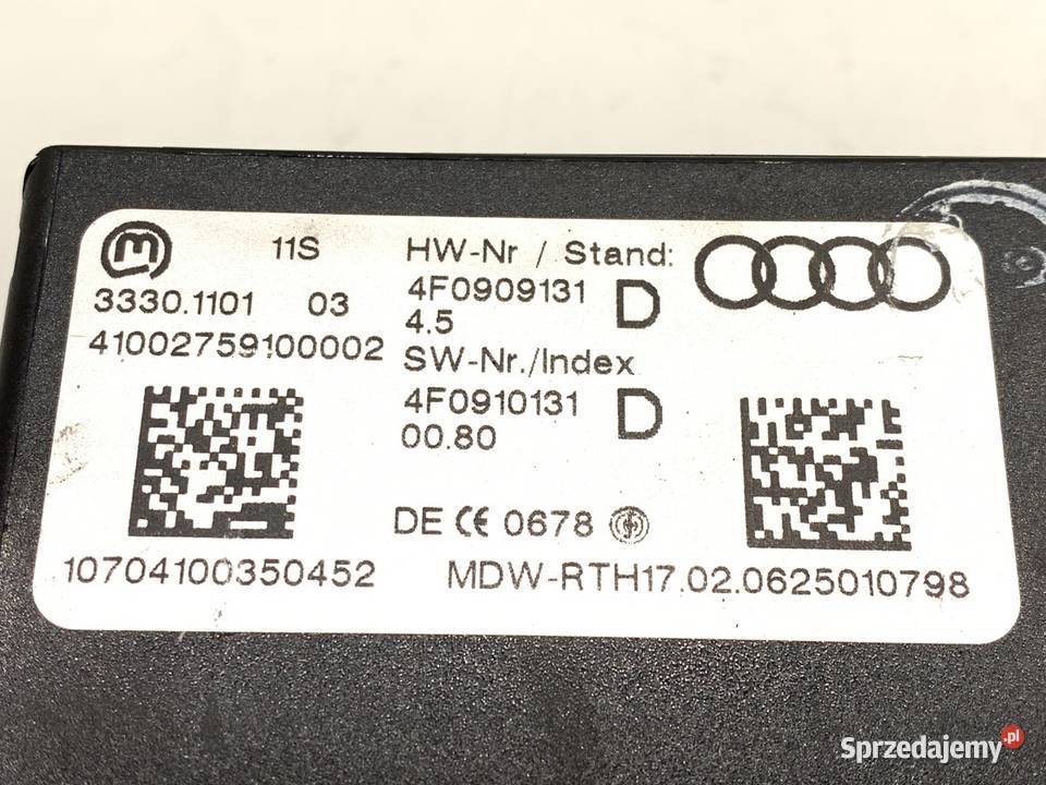 STACYJKA AUDI A6 C6 4F0910131D 20 170 0411