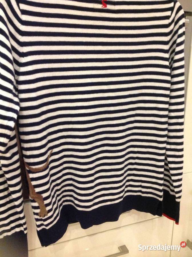 Sweter Damski JOULES S Paski Piesek Wkładane przez głowę  Odzież damska lubuskie Nowa Sól